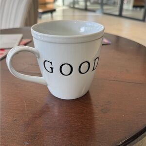 Large World Market Good Morning Mug